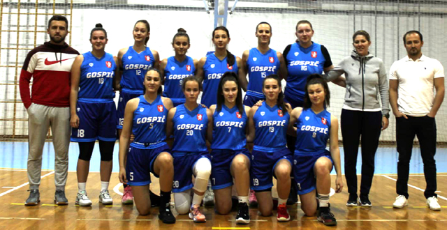 Gospićke košarkašice igraju sve bolje i bez strankinja i crnkinja...                                                                                                                                                                                      